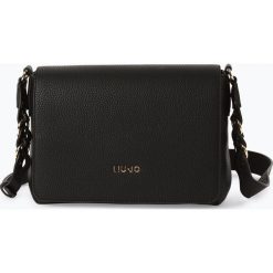 Liu Jo Collection - Damska torebka na ramię, czarny. Czarne torebki klasyczne damskie Liu Jo Collection, w paski, ze skóry, eleganckie, na ramię, bez dodatków. Za 499,95 zł.