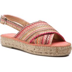 Espadryle TONI PONS - Fiona Coral. Espadryle damskie Toni Pons, bez wzorów, z tworzywa sztucznego, bez obcasa. W wyprzedaży za 189,00 zł.