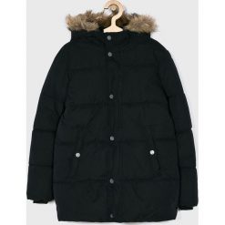Blukids - Kurtka dziecięca 140-170 cm. Niebieskie kurtki chłopięce Blukids, bez wzorów, długie, bez kaptura. W wyprzedaży za 139,90 zł.