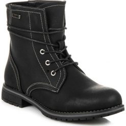 Botki workery FRANCES. Czarne workery damskie QUEENTINA. Za 89,90 zł.