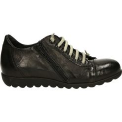 Półbuty - 34742 TER NER. Czarne półbuty damskie skórzane Venezia, sportowe. Za 399,00 zł.