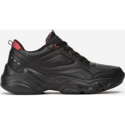 Czarno-Czerwone Buty Sportowe Maleeha. Czarne buty sportowe męskie Born2be, z tworzywa sztucznego, bez zapięcia. Za 109,99 zł.