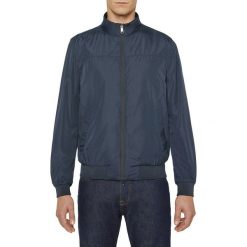 Geox Męski bomber Jharrod M0220J T2611 58 ciemnoniebieski. Niebieskie płaszcze męskie Geox, m, bez wzorów, bez kaptura. Za 549,00 zł.
