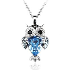 Naszyjniki damskie: Naszyjnik z kryształkami Swarovski – dł. 42 cm
