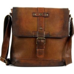 DAAG ALIVE 6 koniakowa torba skórzana na ramię unisex - Koniakowy. Torby męskie skórzane daag, młodzieżowe. Za 407,99 zł.