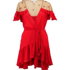 Szlafroki damskie: For Love & Lemons LITTLE ROSETTE Szlafrok red spice