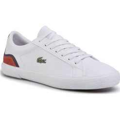 Sneakersy LACOSTE - Lerond 120 7 Cma 7-39CMA00641U2 Wht/Org. Białe sneakersy męskie Lacoste, bez zapięcia. W wyprzedaży za 299,00 zł.