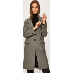 Answear - Płaszcz. Czarne kurtki damskie ANSWEAR, s, bez wzorów, z poliesteru, klasyczne, bez kaptura. Za 289,90 zł.