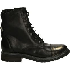 Botki - 3605 NER-C OR. Czarne botki damskie skórzane marki Venezia. Za 369,00 zł.