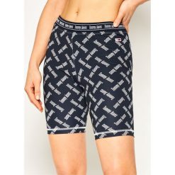 Szorty sportowe Tommy Jeans Tjw Cycling DW0DW08146. Niebieskie spodenki sportowe damskie Tommy Jeans, xs, bez wzorów, z jeansu, sportowe. W wyprzedaży za 189,00 zł.