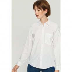 Koszula oversize - Biały. Białe koszule damskie Sinsay, s. Za 59,99 zł.