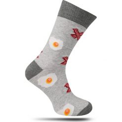 Skarpetki More - Jajka Sadzone - Ciemny Popiel, Męskie SKMORE156079egggrey. Szare skarpetki męskie More, bez wzorów, z tkaniny. Za 16,90 zł.