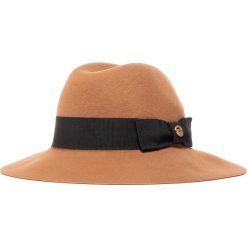 Kapelusz TRUSSARDI JEANS - Hat Ovale Mettallico 59Z00242 Leather Brown. Pomarańczowe kapelusze damskie Trussardi Jeans, bez wzorów, z bawełny. Za 499,00 zł.