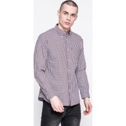 Le Shark - Koszula. Brązowe koszule męskie Le Shark, s, w kratkę, z bawełny, casualowe, button down, z długim rękawem. W wyprzedaży za 59,90 zł.