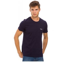 Galvanni T-Shirt Męski Sliven L Ciemnoniebieski. Czarne koszulki męskie marki GALVANNI, m, bez wzorów, z bawełny, bez kołnierzyka. Za 89,00 zł.