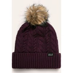 Jack Wolfskin - Czapka. Szare czapki damskie Jack Wolfskin, bez wzorów, z poliesteru. W wyprzedaży za 99,90 zł.