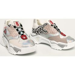 Big Star - Buty skórzane by Daniel Lopez. Białe buty sportowe damskie BIG STAR, bez wzorów, ze skóry, sportowe. W wyprzedaży za 239,90 zł.