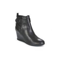 Botki Geox D INSPIRATION WEDGE. Czarne botki damskie marki Geox. Za 495,20 zł.