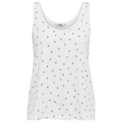 Only Koszulka Damska Onlolivia S / L Tank Top Jrs White (Rozmiar Xs). Białe topy damskie marki ONLY, l, z materiału. W wyprzedaży za 35,00 zł.