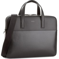 Torba BOSS - Focus Slim 50379668 Black 001. Czarne plecaki męskie marki Boss. W wyprzedaży za 1179,00 zł.