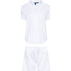 Piżama Lauren Ralph Lauren ILN11798. Białe piżamy damskie Lauren Ralph Lauren, l, bez wzorów, z bawełny, bez rękawów. Za 379,00 zł.