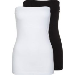 Podkoszulki damskie: LASCANA 2 PACK Podkoszulki black/white