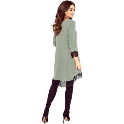 Sukienki hiszpanki: Reina – sukienka trapezowa khaki