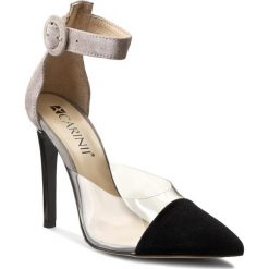 Szpilki: Szpilki CARINII – B3507 Zamsz Czarny/Suede 0126