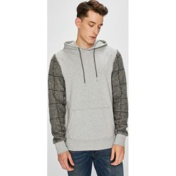 Tommy Hilfiger - Bluza. Szare bluzy męskie xl, z nadrukiem, z bawełny, z kapturem. W wyprzedaży za 219,90 zł.