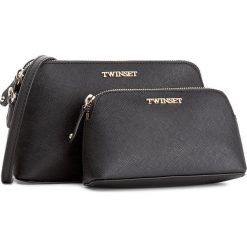Torebka TWINSET - Set 2 Beauty Case AA7PDX Nero 00006. Czarne listonoszki damskie marki Twinset. W wyprzedaży za 379,00 zł.