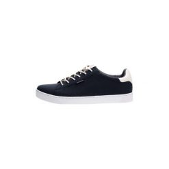Buty Jack Jones 12132860 TRENT. Niebieskie trampki męskie Jack & Jones, bez wzorów, bez zapięcia. Za 184,40 zł.