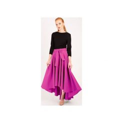 Fioletowa spódnica maxi z koła. Fioletowe spódniczki damskie Non tess, na imprezę, s, w paski, z tkaniny, krótkie, mini. Za 249,00 zł.