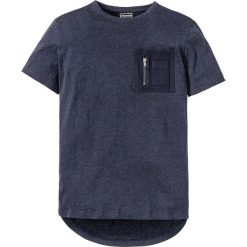Długi t-shirt Regular Fit bonprix ciemnoniebieski. Niebieskie koszulki męskie bonprix, s, bez wzorów, bez kołnierzyka, długie. Za 69,99 zł.