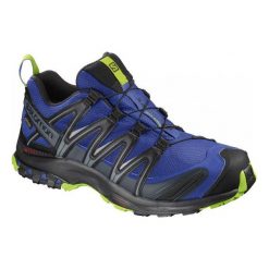 Salomon Buty Xa Pro 3d Gtx Mazarine Niebieski/Czarny/Limonkowy 43.3. Niebieskie buty męskie do biegania marki Salomon, z gore-texu, gore-tex. Za 609,00 zł.