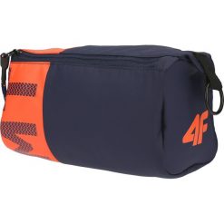 Kosmetyczka AKB210 - granat. Szare kosmetyczki damskie 4f, bez wzorów, z materiału. W wyprzedaży za 49,99 zł.