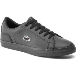 Sneakersy LACOSTE - Lerond Bl 2 Cuj 7-37CUJ002702H Blk/Blk. Czarne półbuty damskie Lacoste, ze skóry ekologicznej. Za 269,99 zł.