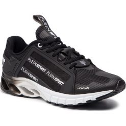Sneakersy PLEIN SPORT - Runner Statement S19S MSC1865 STE003N Black 02. Czarne sneakersy męskie marki Plein Sport, bez zapięcia. Za 1149,00 zł.