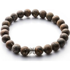 Bransoletki damskie: Bransoletka Gemini Basic Mat Brown B13-G