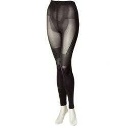 Legginsy: Modelujące legginsy w kolorze antracytowym