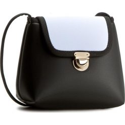 Torebka GOSHICO - Flowerbag 3029 Czarno/Niebieska. Czarne listonoszki damskie marki GOSHICO. W wyprzedaży za 139,00 zł.