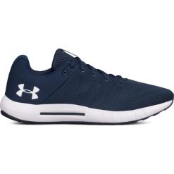 Under Armour Micro G® Pursuit Tenisówki Niebieski. Niebieskie trampki męskie Under Armour, bez wzorów, z materiału, bez zapięcia. Za 343,95 zł.