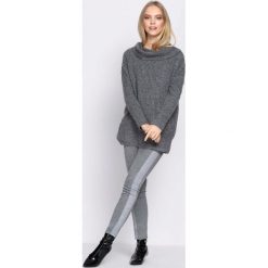 Jasnoszare Legginsy Scratch. Czarne legginsy marki Born2be, l. Za 29,99 zł.