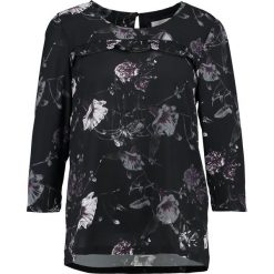 Bluzki asymetryczne: Kaffe LILJA Bluzka black deep