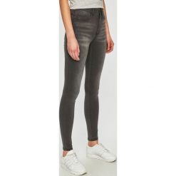 Only - Jeansy Royal. Szare jeansy damskie ONLY, s, bez wzorów, z elastanu, z podwyższonym stanem. Za 129,90 zł.