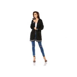 Kardigany damskie: LEMONIADE LS210 Luźny casualowy sweter narzutka