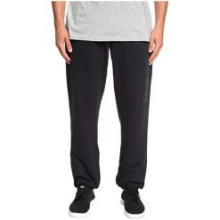 Quiksilver Męska sportowa Spodnie dres Screen Black EQYFB03166-KVJ0 (rozmiar L). Czarne spodnie męskie Quiksilver, m, bez wzorów, z dresówki, sportowe. W wyprzedaży za 151,00 zł.