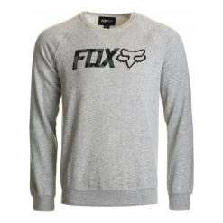 Bluzy męskie: FOX Bluza Męska Legacy Crew Xxl Szary