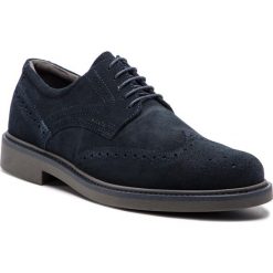 Półbuty GEOX - U Silmor C U845SC 00022 C4002 Navy. Niebieskie półbuty męskie marki Geox, na co dzień, bez wzorów, ze skóry, bez zapięcia. W wyprzedaży za 289,00 zł.