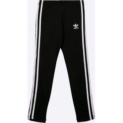 Adidas Originals - Legginsy dziecięce 128-170 cm. Czarne spodnie dziewczęce adidas Originals, bez wzorów, z elastanu. W wyprzedaży za 99,90 zł.