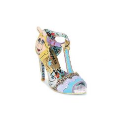 Czółenka Irregular Choice ORIGINAL DIVA. Szare czółenka damskie Irregular Choice, bez wzorów, bez obcasa. Za 552,30 zł.